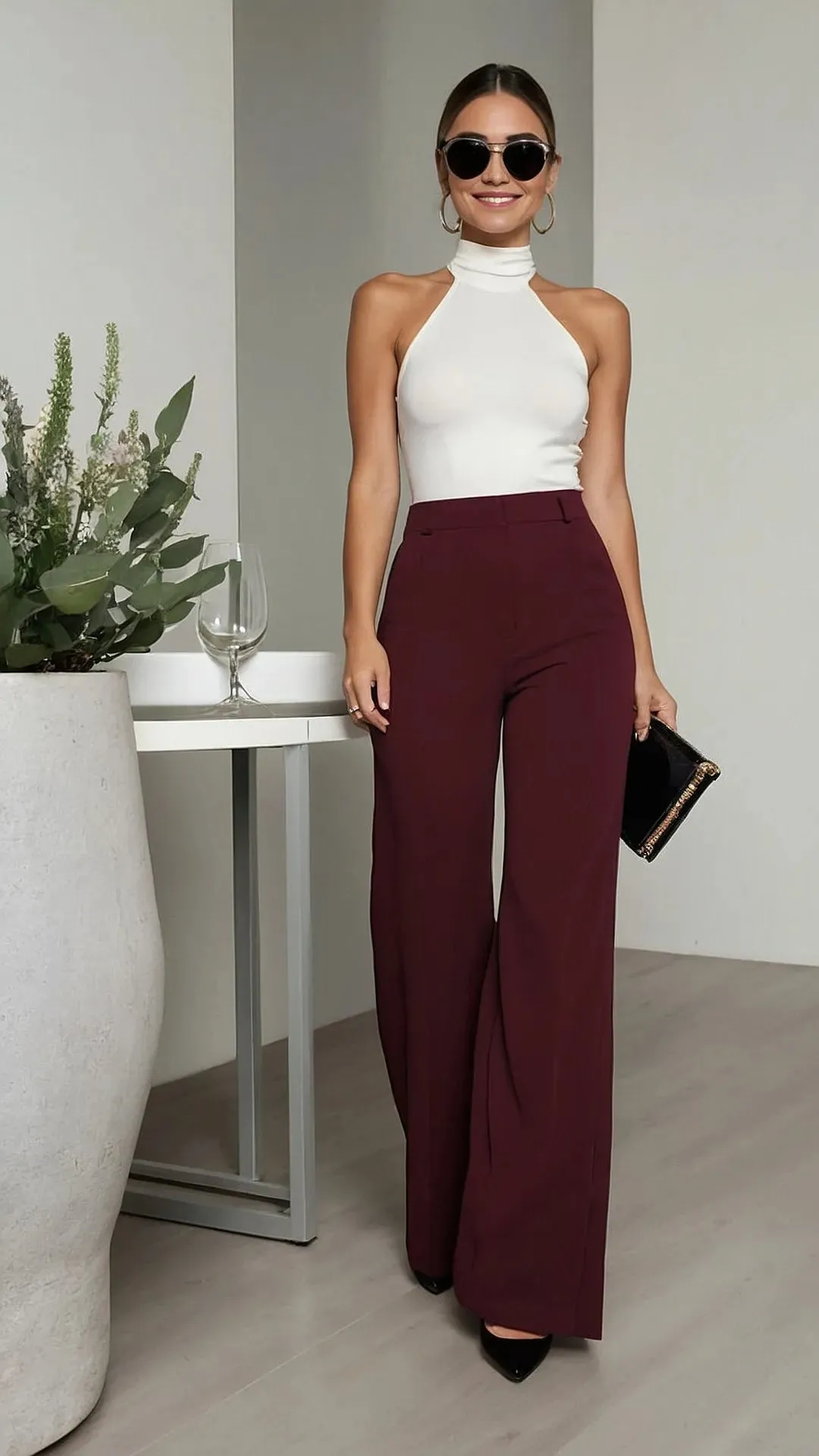 Wine-tastic Wardrobe: 19 Pant Outfits to Elevate Your Style Game