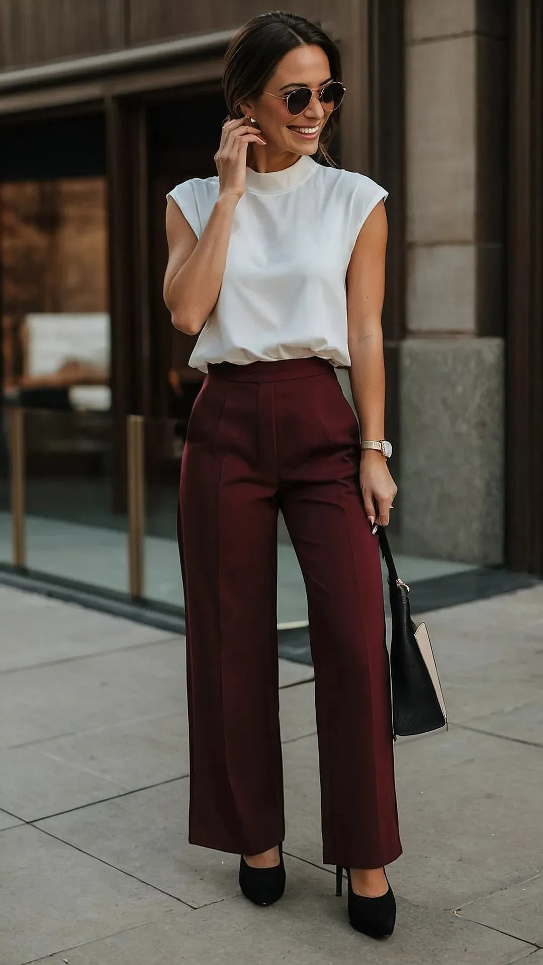 Wine-tastic Wardrobe: 19 Pant Outfits to Elevate Your Style Game