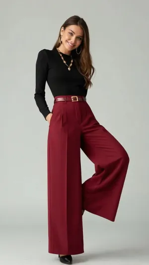 Wine-tastic Wardrobe: 19 Pant Outfits to Elevate Your Style Game