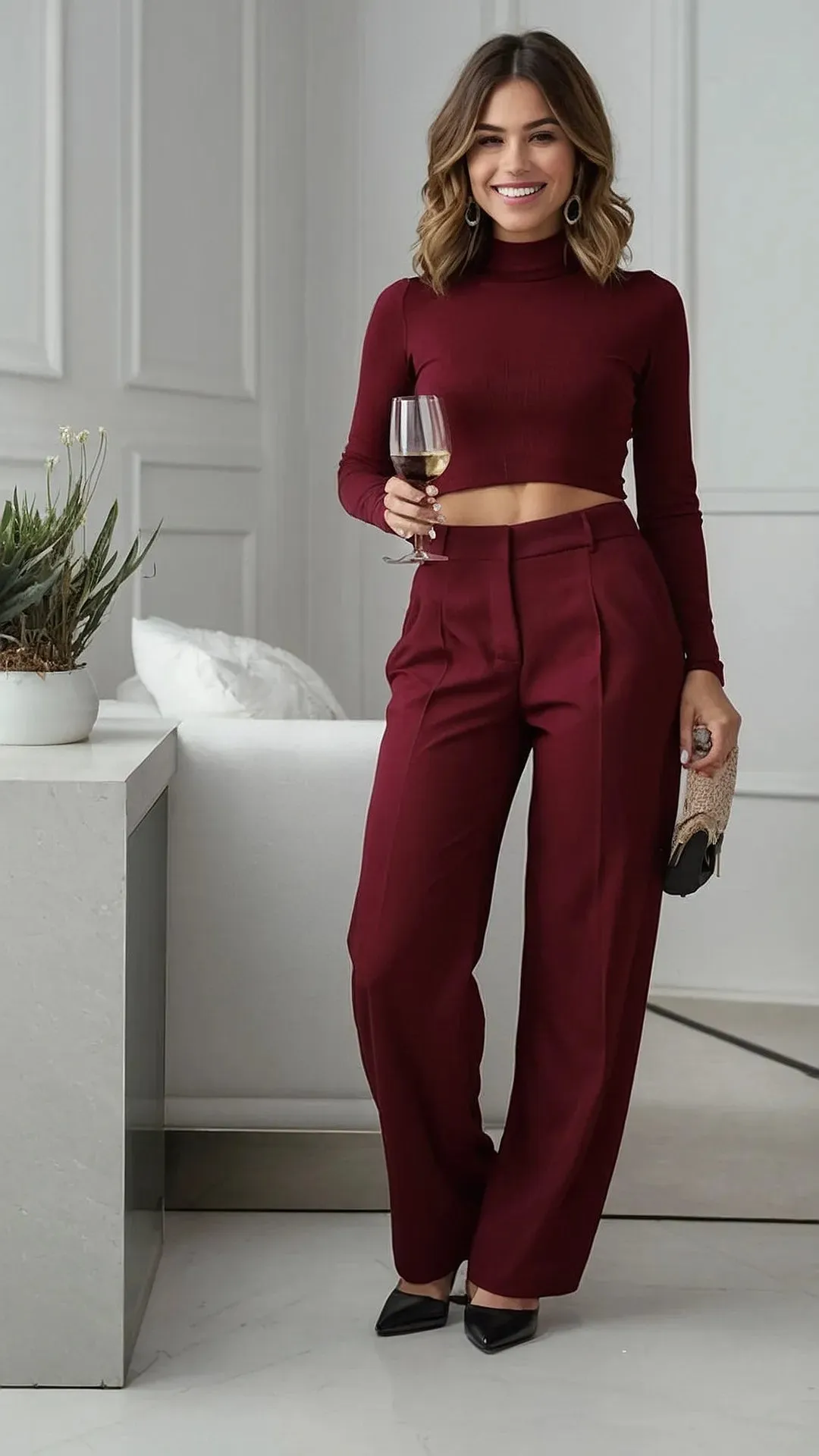 Wine-tastic Wardrobe: 19 Pant Outfits to Elevate Your Style Game