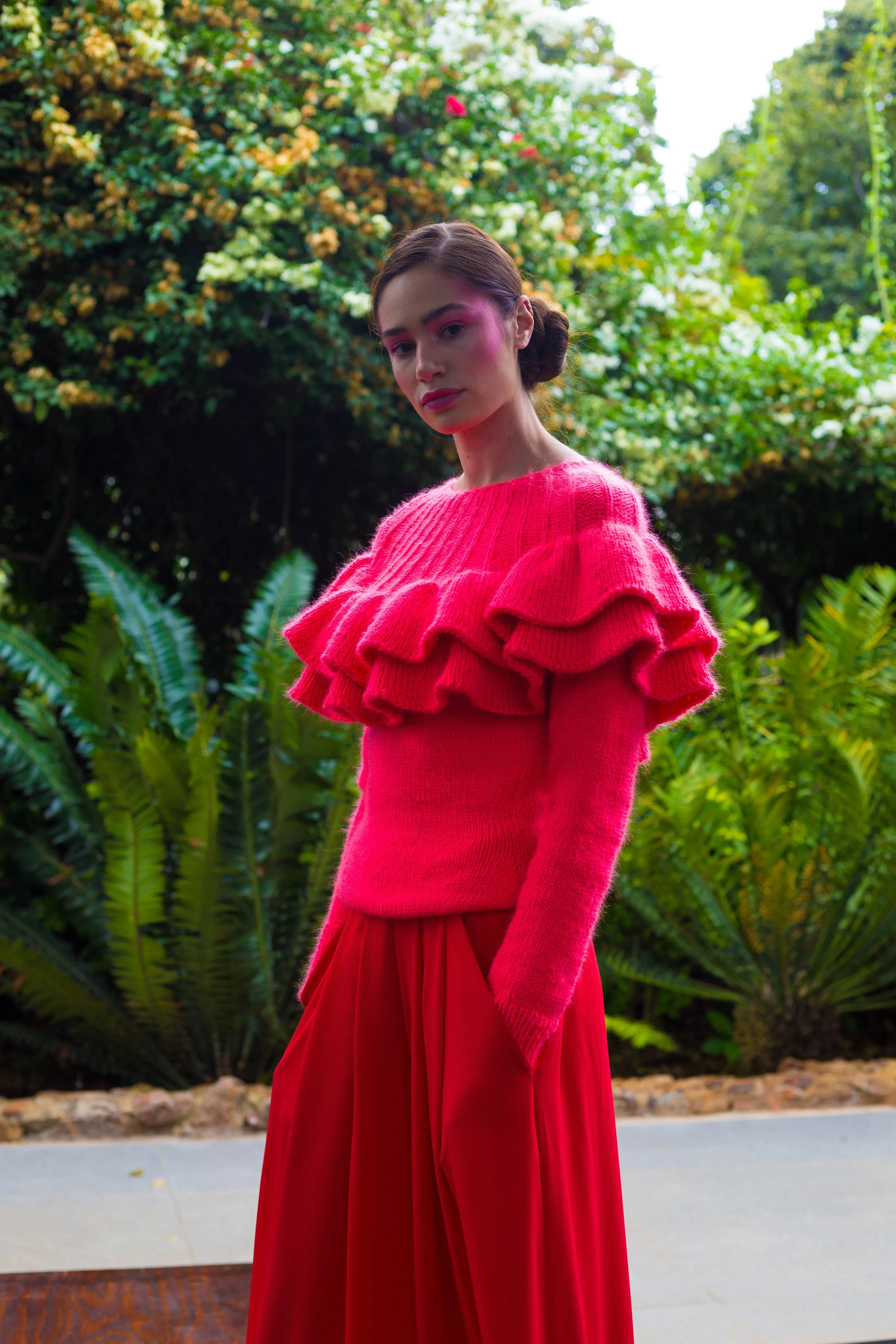Winter 2022 - Look 4 Hanekam Mohair Jersey