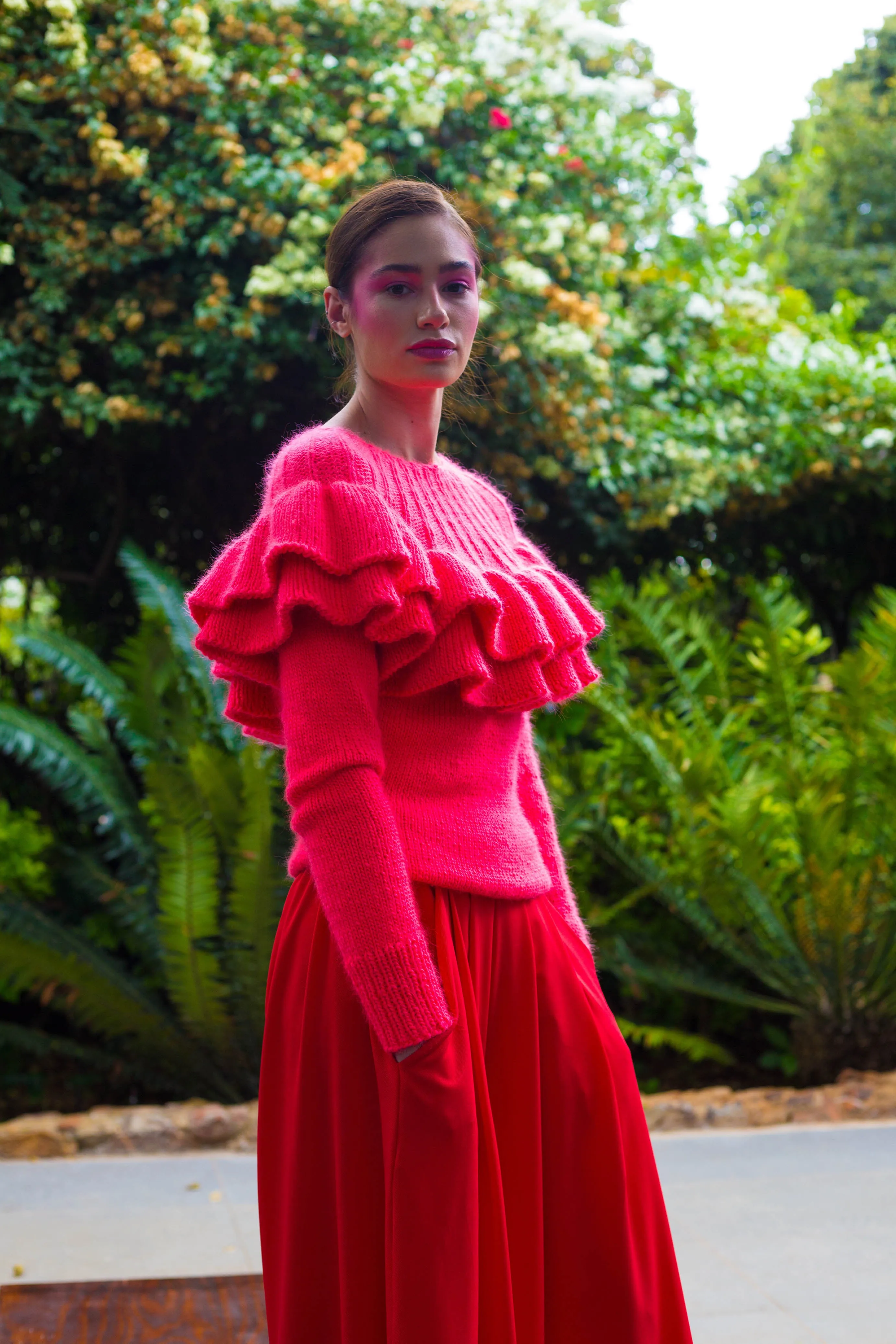 Winter 2022 - Look 4 Hanekam Mohair Jersey
