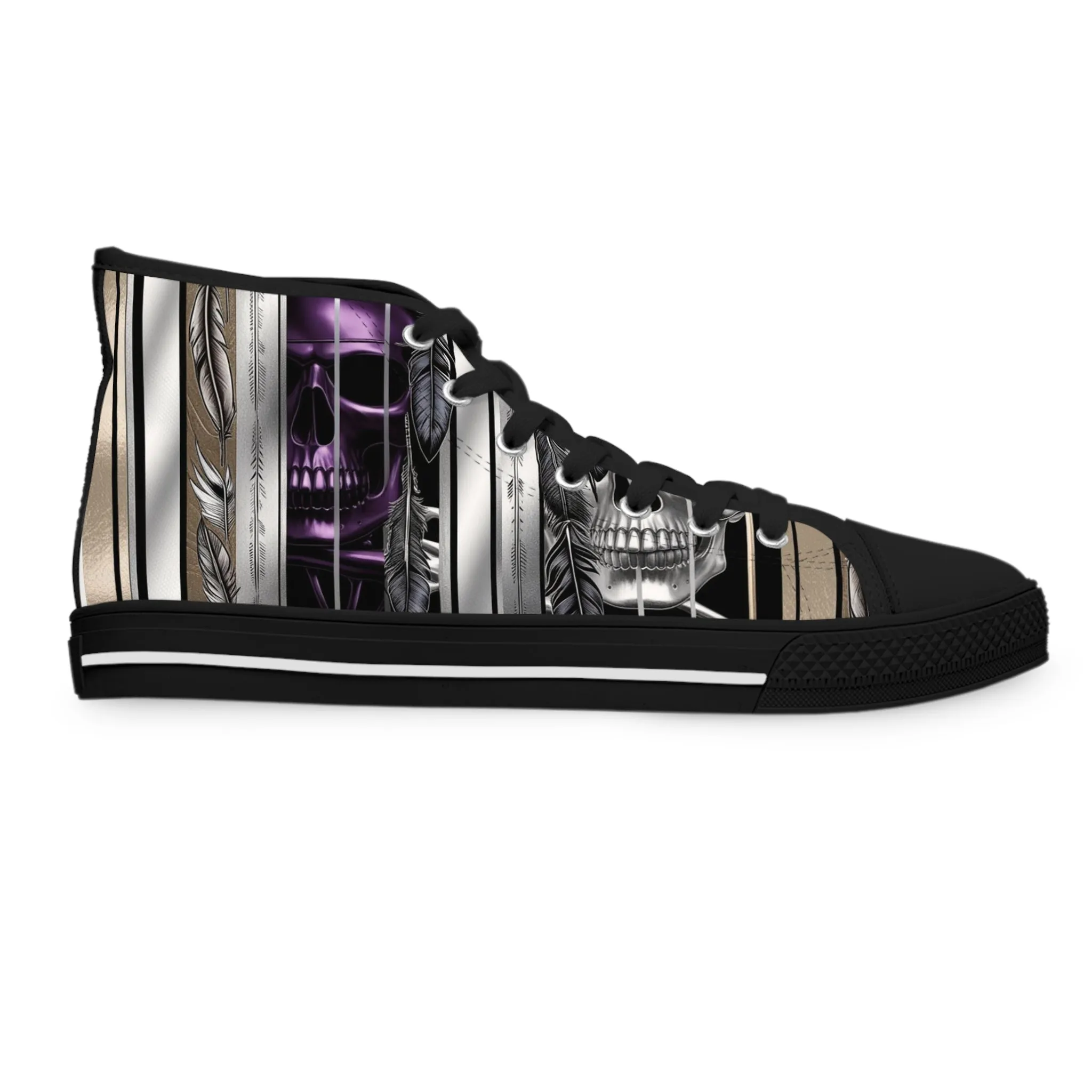 Women's High-Top Sneakers, Vivid Creations Designer Shoes