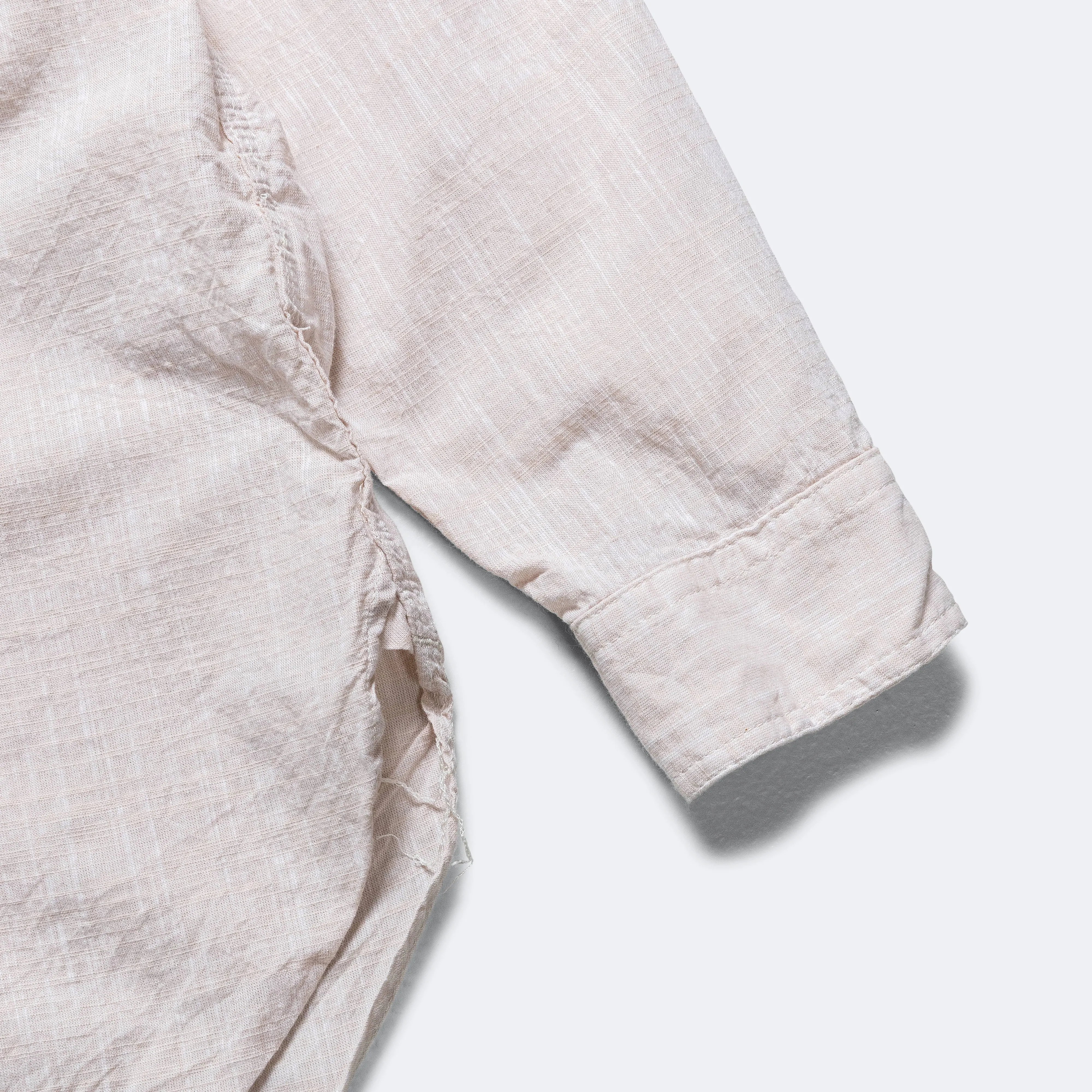 Work Shirt - Beige Cotton Slab