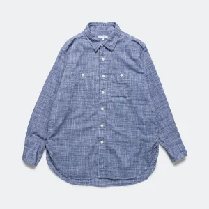 Work Shirt - Navy Cotton Slab