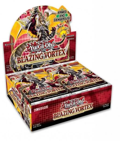 YGO TCG Blazing Vortex Booster Box